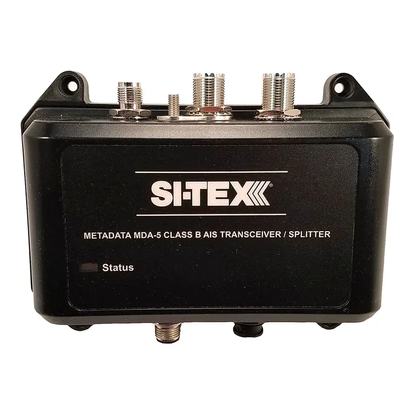 Si-Tex Mda-5H Class B Ais Transceiver – 5W Sotdma, Built-In Antenna Splitter 1