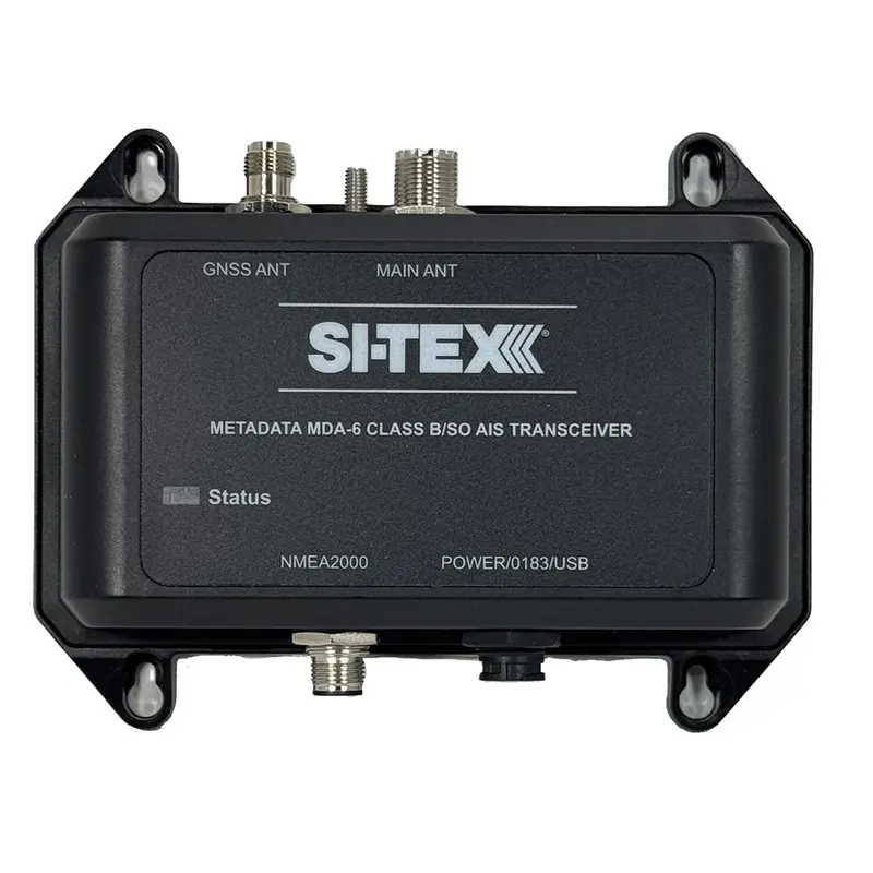 Si-Tex Mda-6 Class B Ais Transceiver – 5W Sotdma, Bluetooth/Wi-Fi, Nmea 0183 & Nk2 Usb [Mda-6] 1