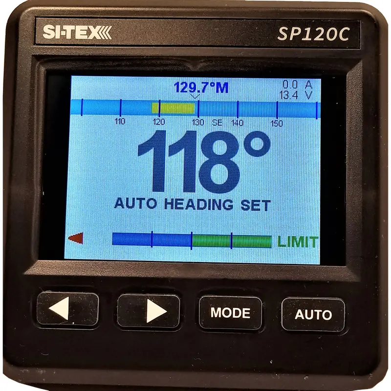 Si-Tex Sp-120 Color Autopilot System With Rudder Feedback And 18Ci Pump 1