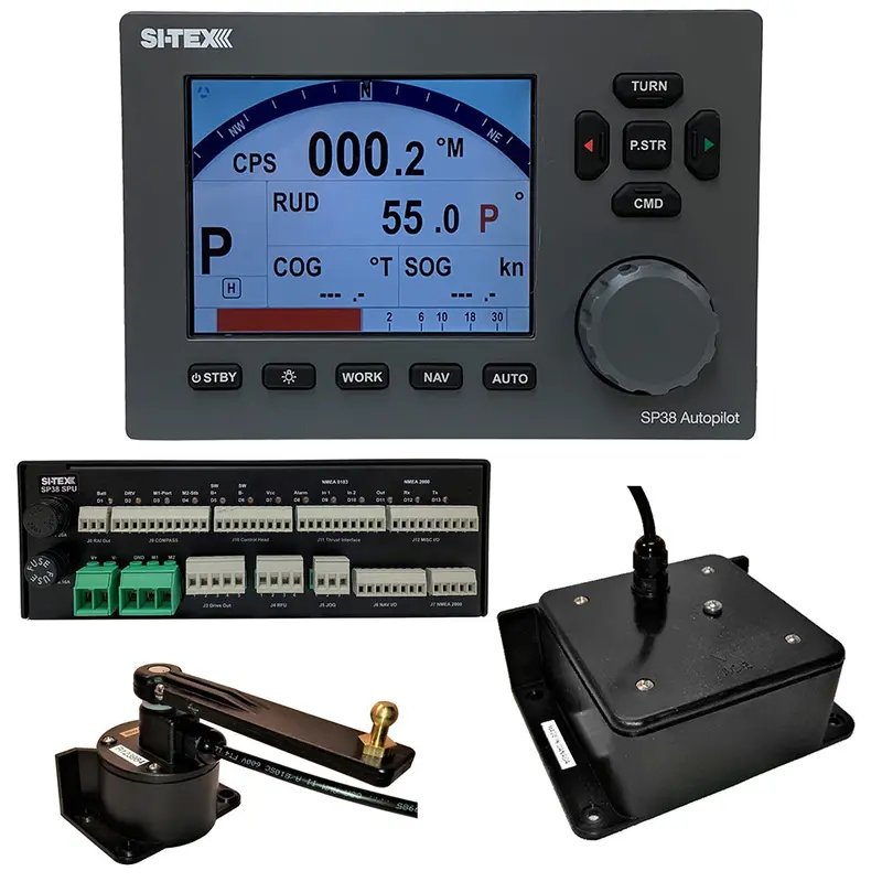 Si-Tex Sp38-2 Autopilot Core Pack With Fluxgate Compass And Rotary Feedback 1