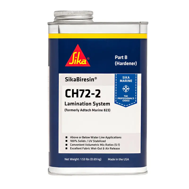 Sikabiresin Ch72-2 Pale Amber Medium-Cure Epoxy Resin – Quart Size 1