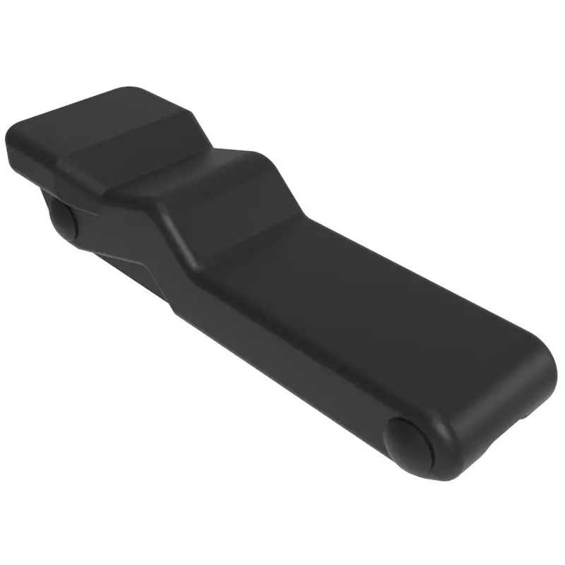 Southco C7-20 Flexible Over-Center Draw Latch – Large, Stainless Steel Keeper, Black Body 1