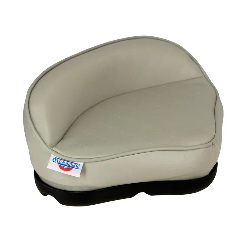 Springfield 1040213 Pro Stand-Up Fishing Seat – Ergonomic Grey Marine Seat With Adjustable Height 1