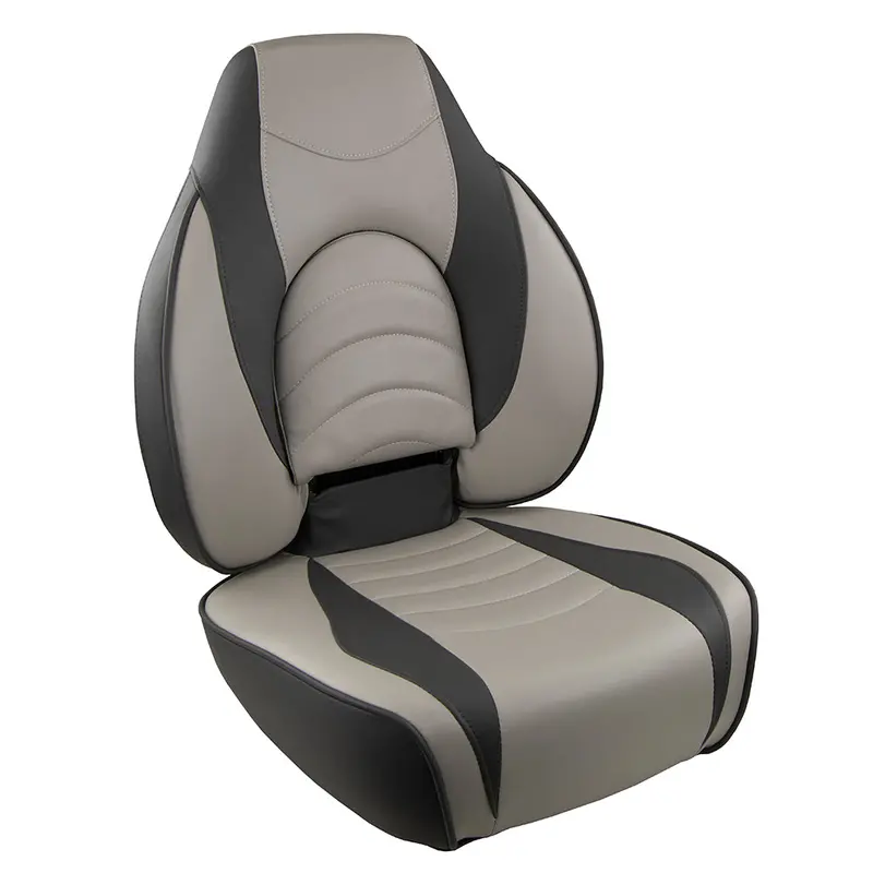 Springfield Fish Pro High-Back Folding Seat – Charcoal And Grey Variant [1041634-1] 1