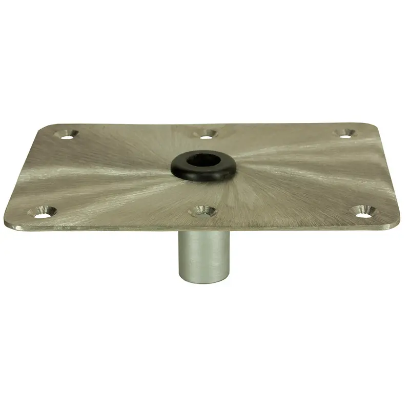 Springfield Kingpin 6" × 8" Stainless Steel Mount – Rectangular Base, Standard 1