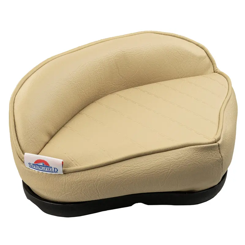 Springfield Pro Stand-Up Fishing Seat – Durable Tan Upholstery 1