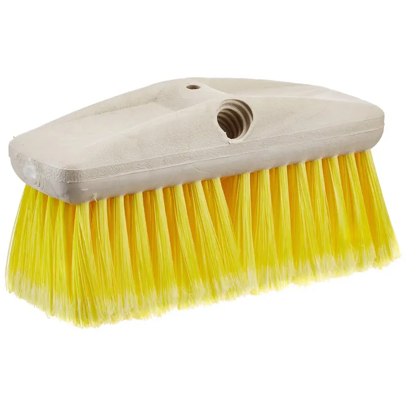 Star Brite 8-Inch Soft-Bristle Deck Brush – Extend-A-Brush Ready, Yellow (Model #40013) 1