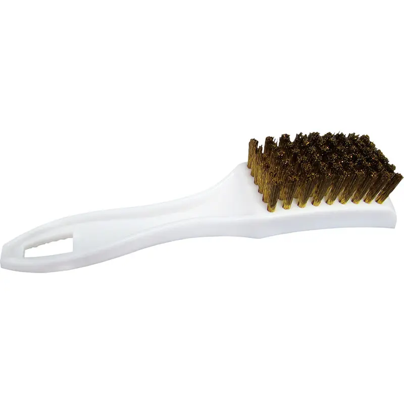 Star Brite Compact Plastic Utility Brush With Brass Bristles 1