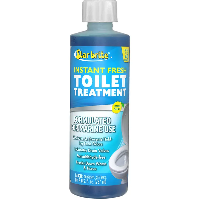 Star Brite Instant Fresh Lemon-Scented Toilet Treatment – 8 Oz (6-Pack) 1