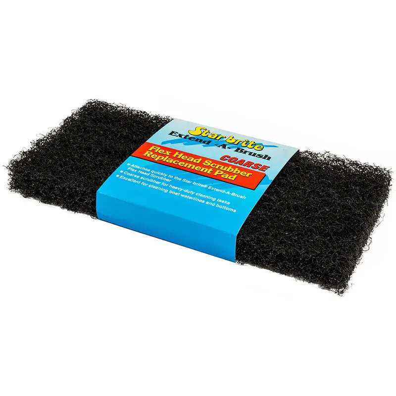 Star Brite Large Coarse Black Scrub Pad For Heavy-Duty Cleaning 1