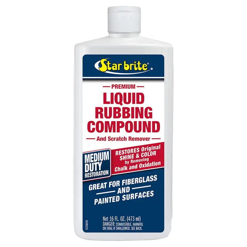 Star Brite Liquid Rubbing Compound – Medium Oxidation Removal Formula, 16 Oz (81316) 1