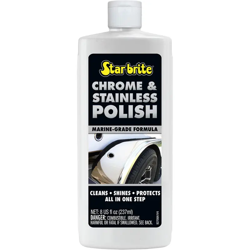 Star Brite Marine-Grade Chrome & Stainless Steel Polish – 8 Oz (Model 82708) 1