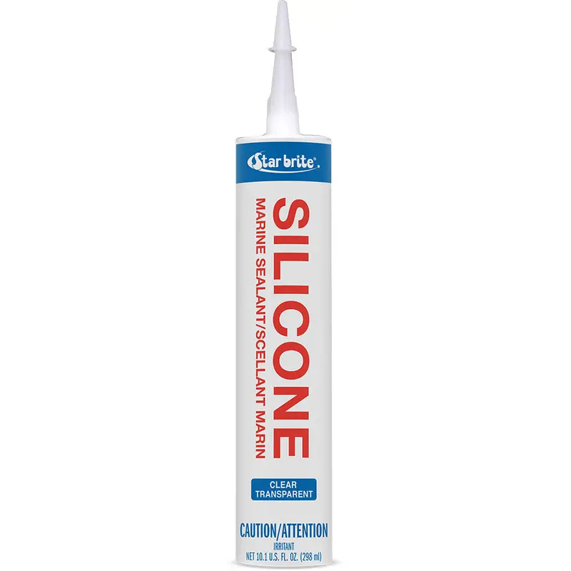 Star Brite Marine-Grade Clear Silicone Sealant – 10.3 Oz Tube 1
