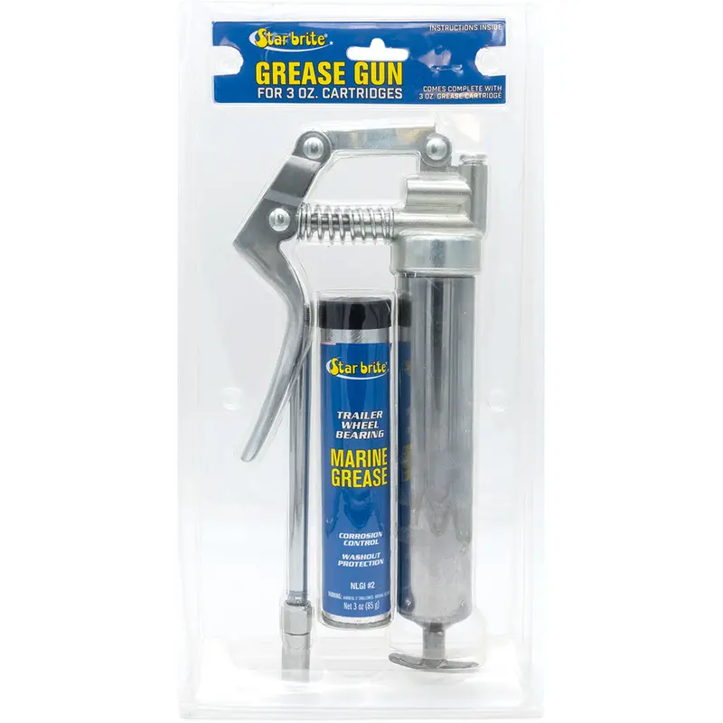 Star Brite Marine-Specific Pistol-Grip Grease Gun With 3 Oz Cartridge 1