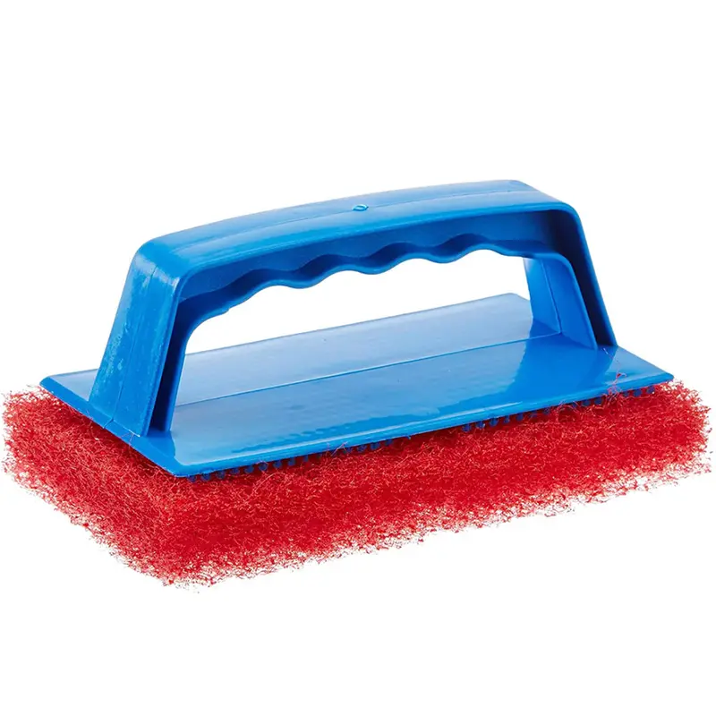 Star Brite Medium-Texture Red Scrub Pad With Modular Handle System 1
