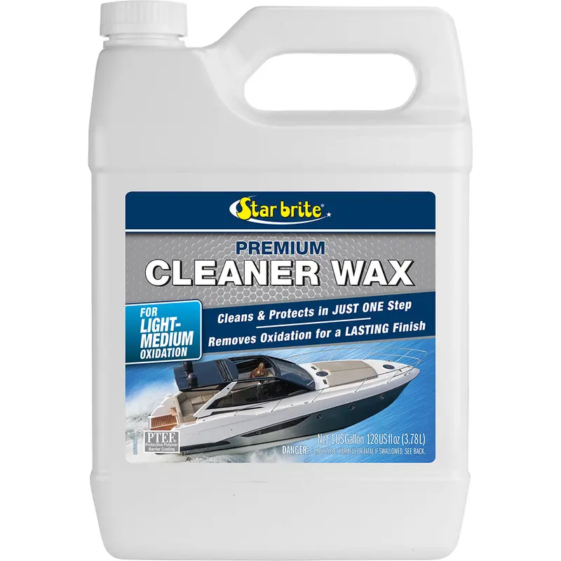 Star Brite Premium Cleaner Wax – All-In-One Marine Cleaning & Waxing Solution (1 Gallon) 1