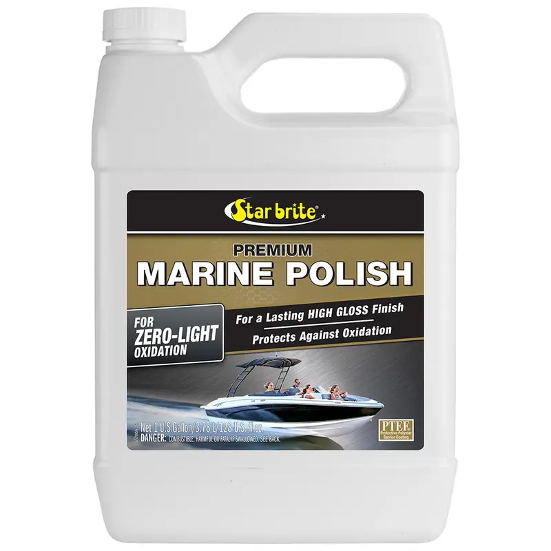 Star Brite Premium Marine Polish – Uv-Resistant High-Gloss Finish – 1 Gallon 1