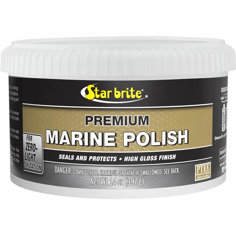 Star Brite Premium Marine Polish – Uv Shield & High-Gloss Finish – 14 Oz (85714) 1