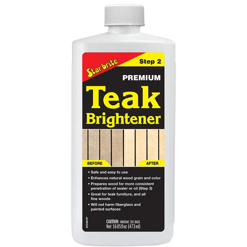 Star Brite Premium Teak Brightener – Restores Natural Color – 16 Oz (81516) 1