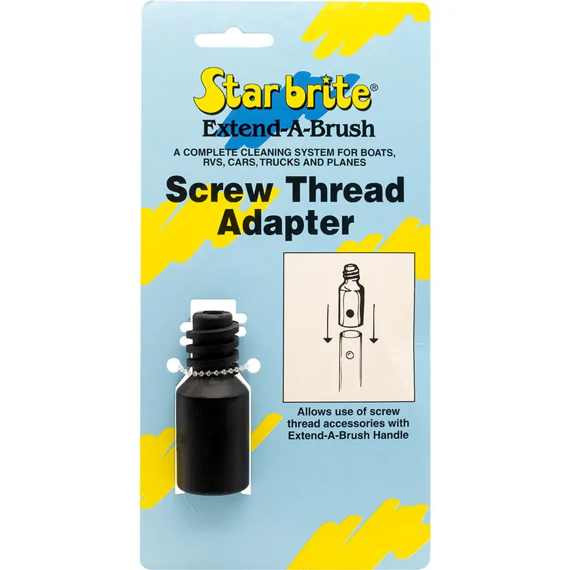 Star Brite Screw Thread Adapter For Extend-A-Brush Handles (Model 40034) 1
