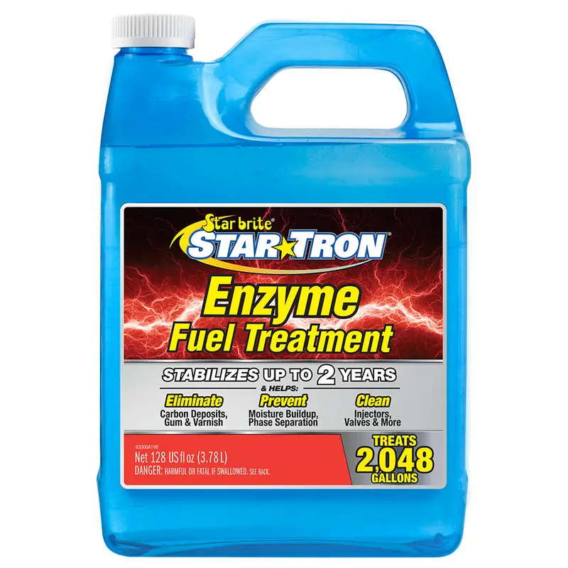 Star Brite Star-Tron Enzyme Fuel Treatment – Concentrated Gas Formula – 1 Gallon 1