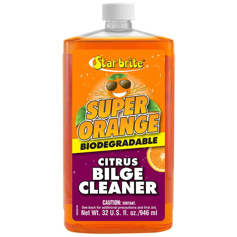 Star Brite Super Orange Bilge Cleaner – Biodegradable Fuel & Oil Remover, 32 Oz (94432) 1