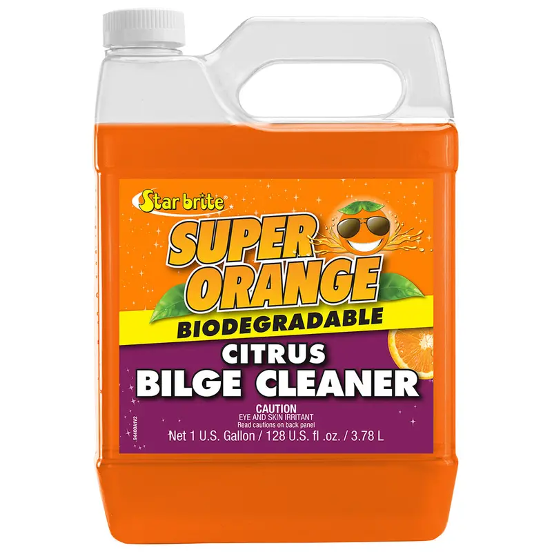 Star Brite Super Orange Bilge Cleaner – Oil-Emulsifying Citrus Formula, 1 Gal (94400) 1