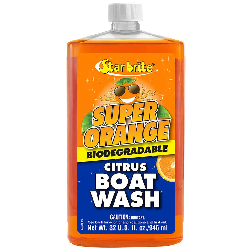 Star Brite Super Orange Boat Wash Concentrate – Concentrated Eco-Cleaner For Boats, 32 Oz (94532) 1