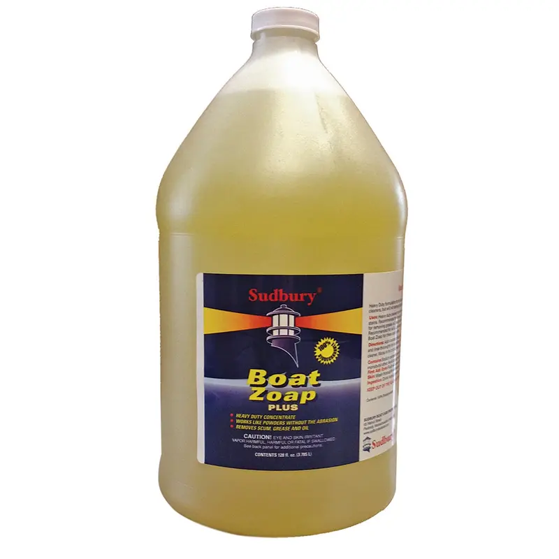 Sudbury Boat Zoap Plus – Heavy-Duty Marine Cleaner, Gallon [810G] 1