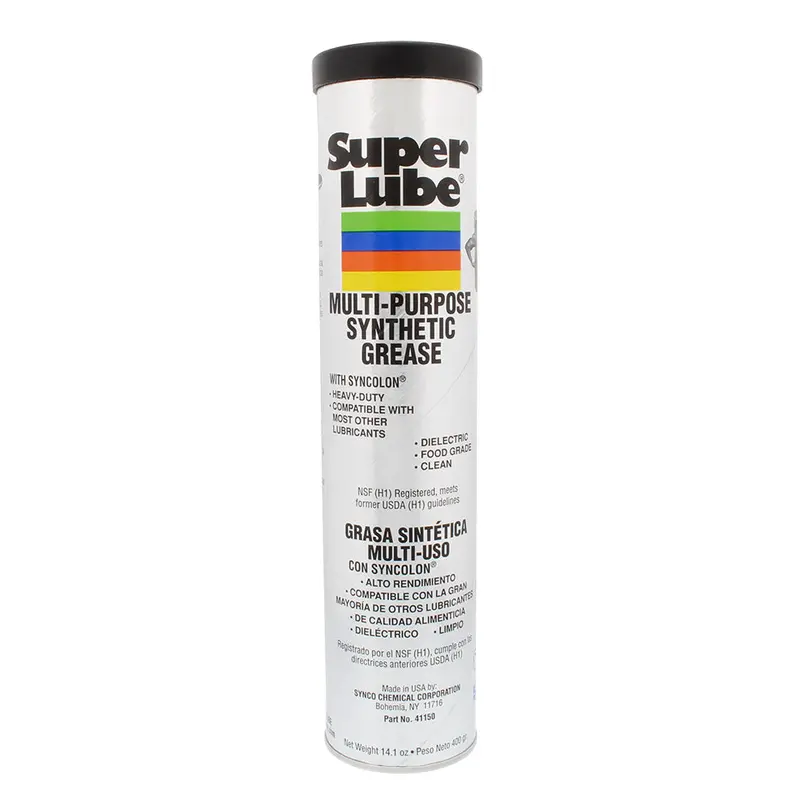 Super Lube Multi-Purpose Synthetic Grease With Syncolon – 14.1 Oz Cartridge 1