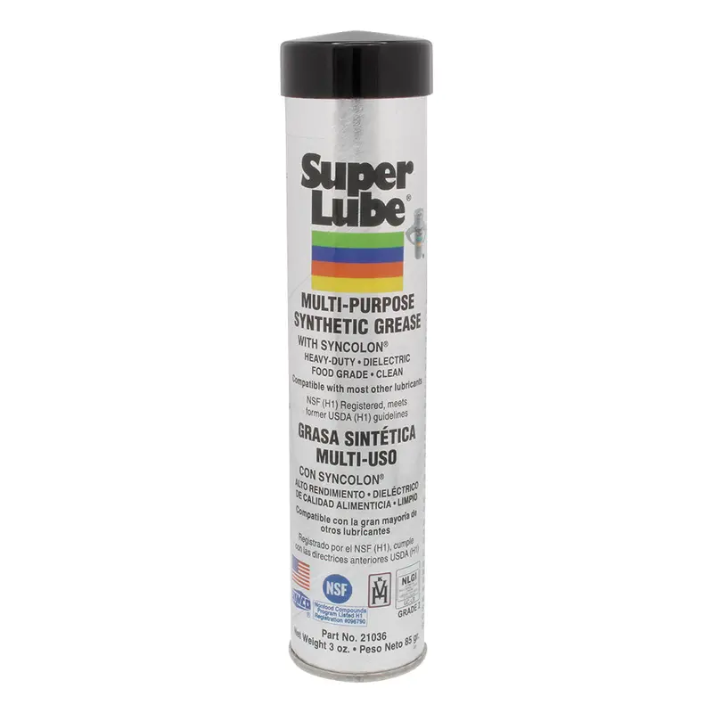 Super Lube Multi-Purpose Synthetic Grease With Syncolon – 3 Oz Cartridge [21036] 1