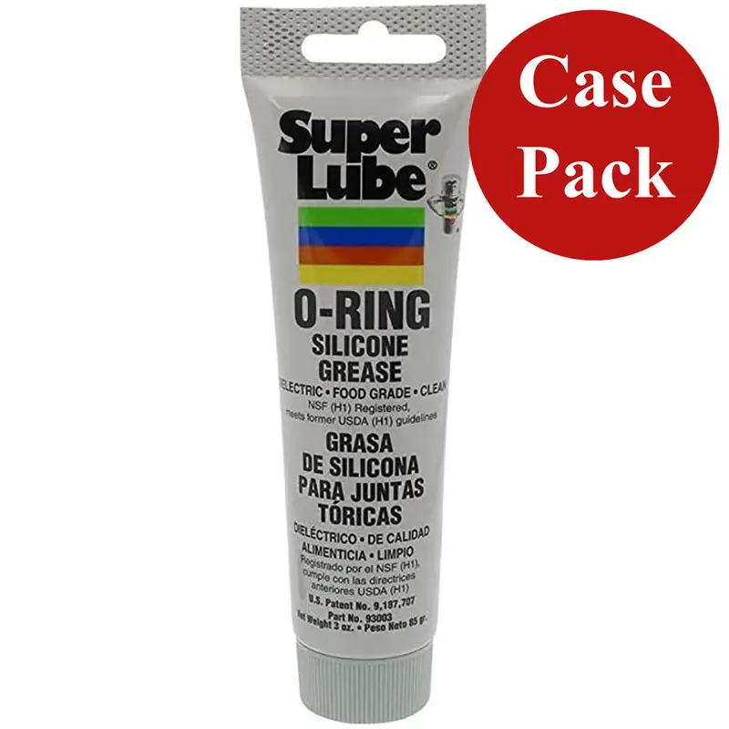 Super Lube O-Ring Silicone Grease — 3 Oz Tube (Case Of 12) (93003-Case) 1