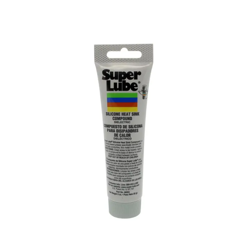 Super Lube Silicone-Based Heat Sink Thermal Compound – 3 Oz Tube 1