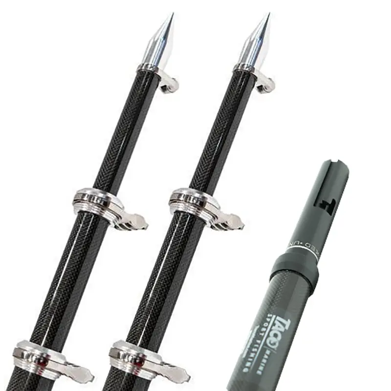 Taco 20-Foot Carbon Fiber Outrigger Poles With Twist-Lock Design 1