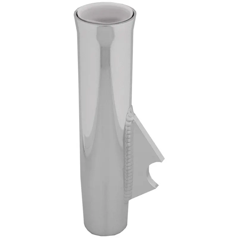 Taco Flared Weld-On Rod Holder – 9-3/4" Length, 1-3/4" Id, Polished Finish 1