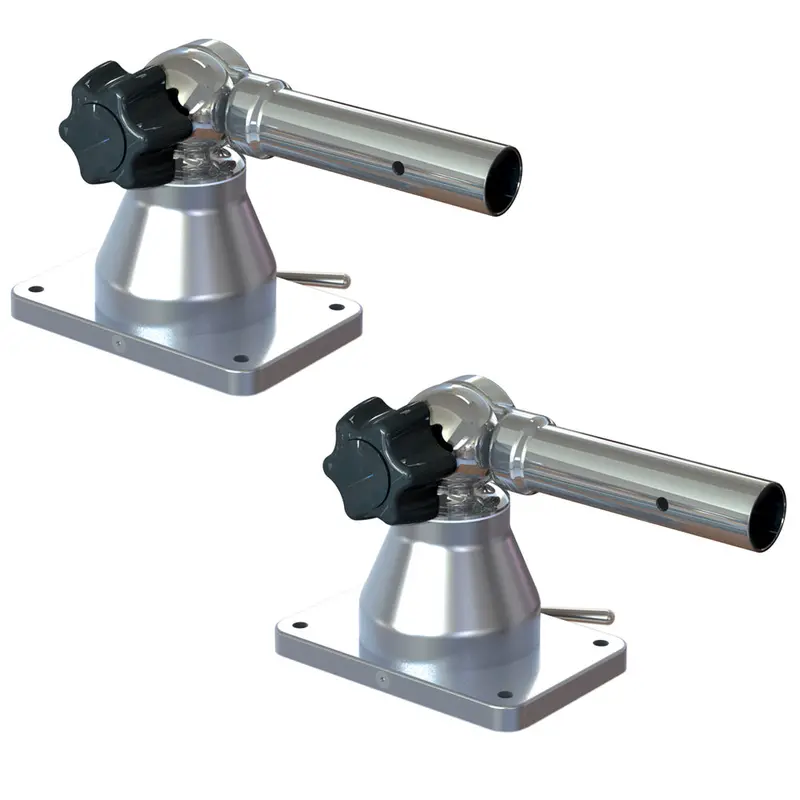 Taco Grand Slam Gs-170 Top-Mount Outrigger Brackets – 1-1/8" Od, Sold As Pair 1