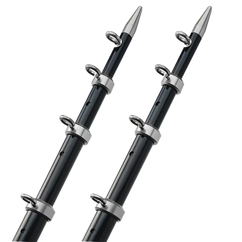 Taco Ot-0542Bka15-Hd Heavy-Duty Telescopic Outrigger Pole – 15 Feet, 1-1/2" Od 1