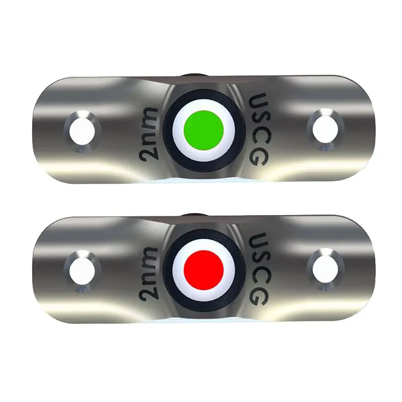 Taco Rub Rail–Mounted Led Navigation Light Kit – 2-1/2" Size 1
