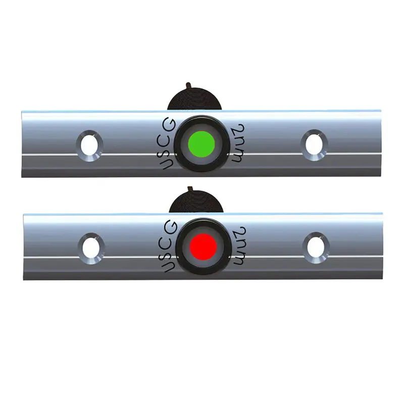 Taco Rub Rail-Mounted Led Navigation Light Kit — 4" Port & Starboard Set With Deutsch Plug [F38-6810B-1] 1