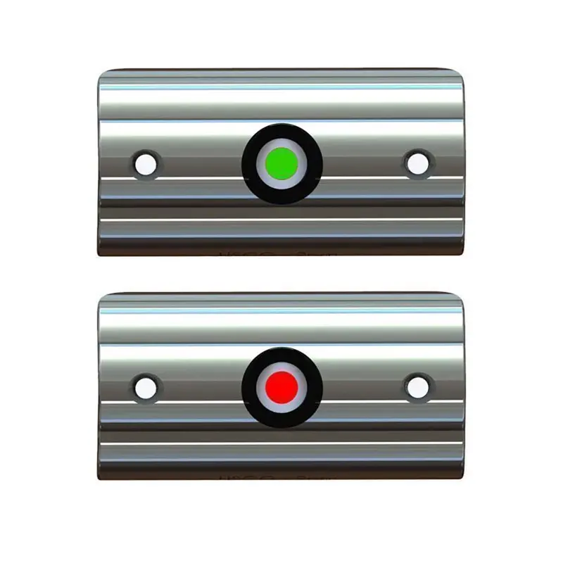 Taco Rub Rail-Mounted Navigation Light Set – Port & Starboard, Compliant For Vessels Up To 30 Feet [F38-6602-1] 1