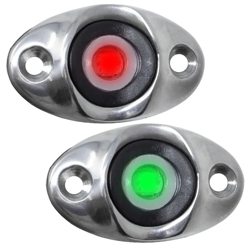 Taco Surface-Mount Led Side Navigation Light Set – 1-3/4" Housing 1