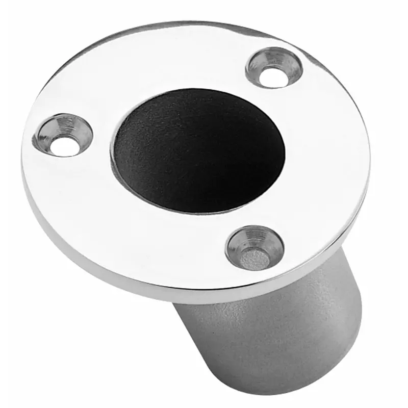 Taylor Made 1-1/4" Flush-Mount Flagpole Socket For Deck Installation 1