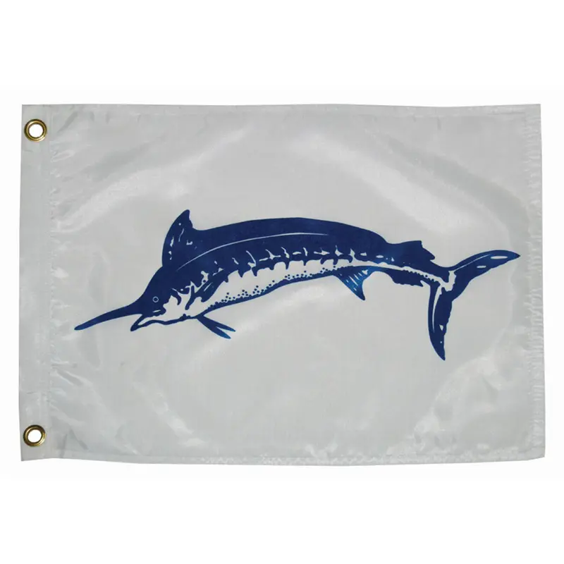 Taylor Made 12" X 18" Blue Marlin Nautical Flag 1