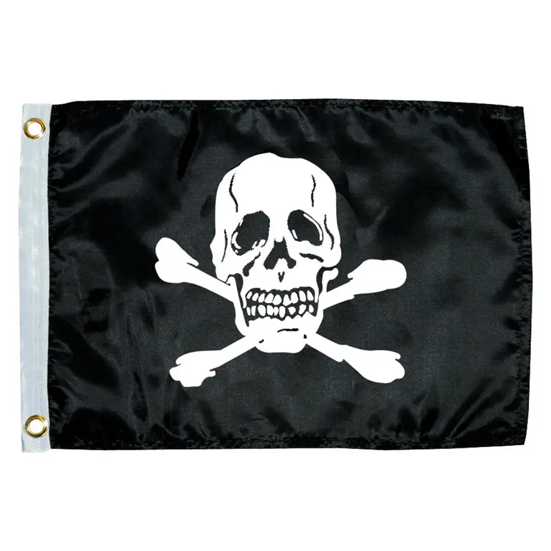 Taylor Made 12" X 18" Jolly Roger Novelty Nautical Flag 1