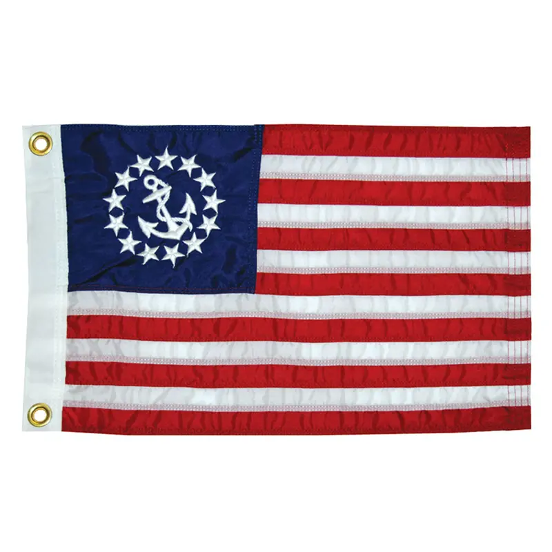 Taylor Made 16" X 24" Deluxe Us Yacht Ensign Flag – Sewn Polyester, Uv-Resistant 1