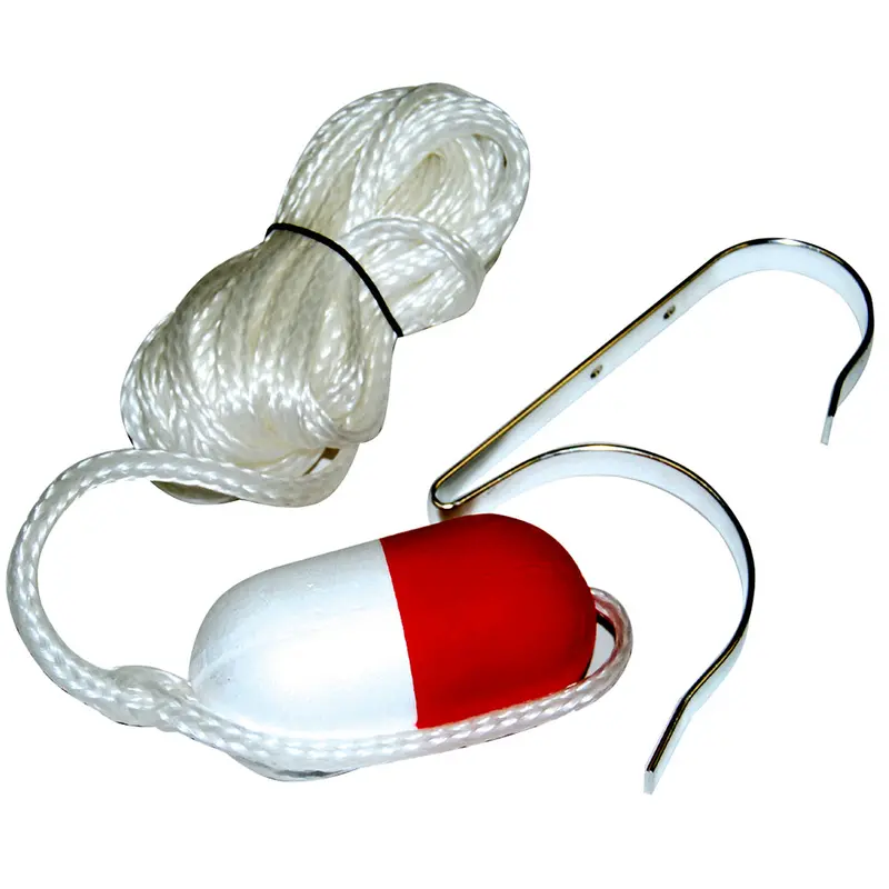 Taylor Made 375 Ring Buoy Holder – Includes 30-Foot Heaving Line And Mounting Hardware 1