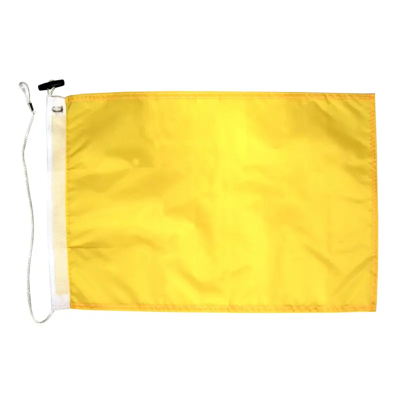 Taylor Made 93272 International Code Flag 'Q' – 12" X 18", Polyester Fabric 1
