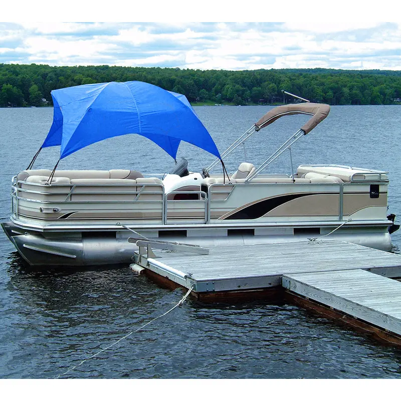Taylor Made Pontoon Gazebo – Pacific Blue Finish [12003Ob] 1