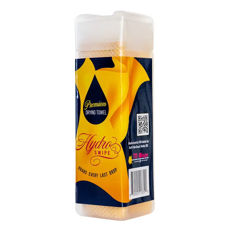 Td Mop Hydroswipe Premium Chamois Cloth – 24" × 32" [Hydro] 1