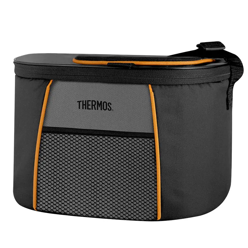 Thermos Element5 6-Can Insulated Cooler – Black And Gray 1